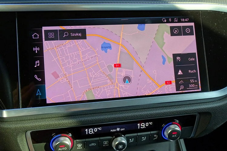 Audi Q3 2.0 TDI S tronic • Virtual Cockpit • CarPlay • Grzane fotele • Bezwypa zdjęcie 18