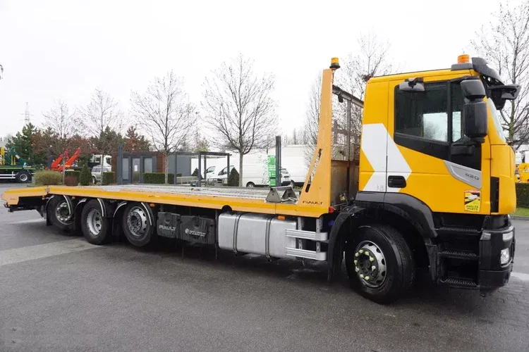 Iveco Stralis 420 8x2 / Zabudowa laweta Fiault / 2 osie skrętne / 17.6 t ładowności zdjęcie 7