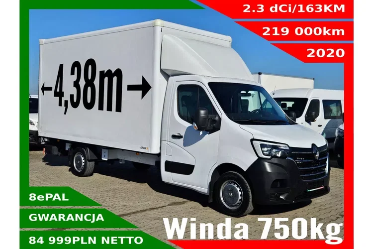 Renault Master Kontener 8 ePAL 84999zł NETTO 2.3 dCi/163KM zdjęcie 1