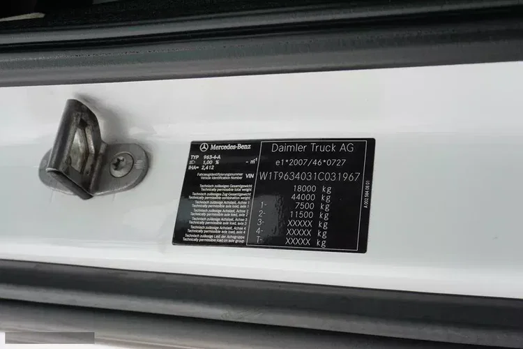 Mercedes ACTROS / 1851 / E 6 / MP 5 / RETARDER / I - COOL / BIG SPACE zdjęcie 11