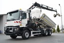 Renault C 430 / 6x4 / WYWROTKA 2 STRONNA / HYDROBURTA + HDS HIAB 211 EP-3 / EURO 6 / STEROWANIE RADIOWE / ROTATOR / ŁYŻKA zdjęcie 1