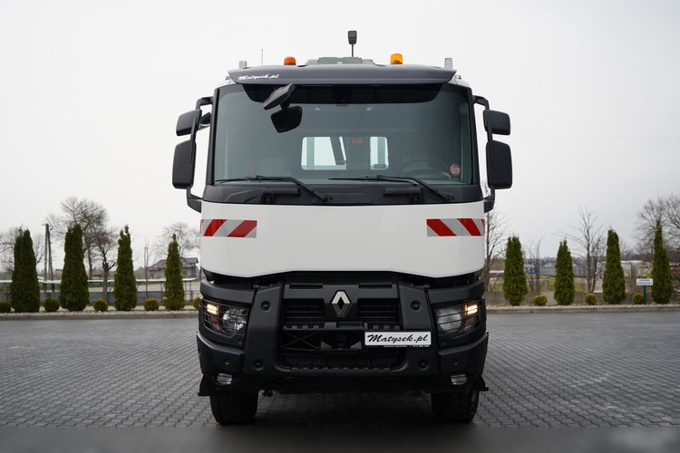 Renault C 430 / 6x4 / WYWROTKA 2 STRONNA / HYDROBURTA + HDS HIAB 211 EP-3 / EURO 6 / STEROWANIE RADIOWE / ROTATOR / ŁYŻKA zdjęcie 25