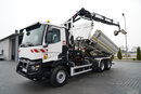 Renault C 430 / 6x4 / WYWROTKA 2 STRONNA / HYDROBURTA + HDS HIAB 211 EP-3 / EURO 6 / STEROWANIE RADIOWE / ROTATOR / ŁYŻKA zdjęcie 2