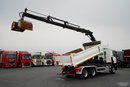 Renault C 430 / 6x4 / WYWROTKA 2 STRONNA / HYDROBURTA + HDS HIAB 211 EP-3 / EURO 6 / STEROWANIE RADIOWE / ROTATOR / ŁYŻKA zdjęcie 5