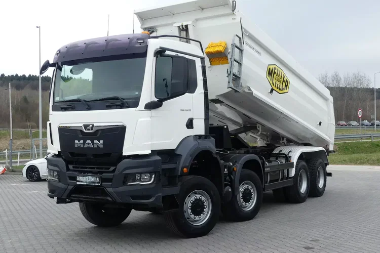 TGS 41.470 / 8x8 / WYWROTKA MEILLER / MANUAL / NISKI PRZEBIEG / zdjęcie 1