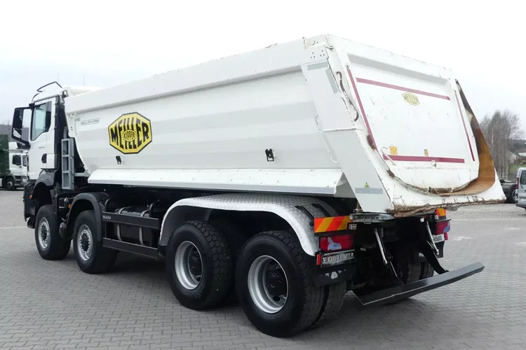 TGS 41.470 / 8x8 / WYWROTKA MEILLER / MANUAL / NISKI PRZEBIEG / zdjęcie 11