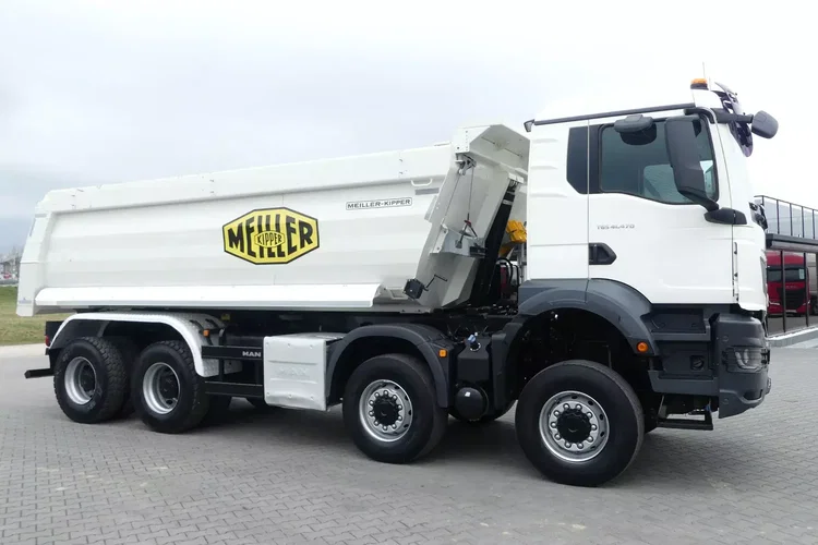 TGS 41.470 / 8x8 / WYWROTKA MEILLER / MANUAL / NISKI PRZEBIEG / zdjęcie 14