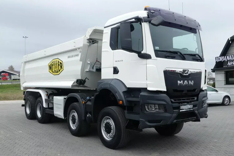 TGS 41.470 / 8x8 / WYWROTKA MEILLER / MANUAL / NISKI PRZEBIEG / zdjęcie 16