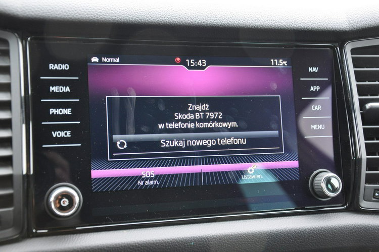 Skoda Kodiaq 2.0TDI 190KM 4X4 DSG Sportline Kamery360 El.Klapa Podgrz.Szyba Gwar.FV zdjęcie 18