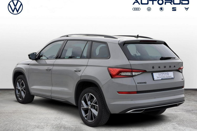 Skoda Kodiaq 2.0TDI 190KM 4X4 DSG Sportline Kamery360 El.Klapa Podgrz.Szyba Gwar.FV zdjęcie 5