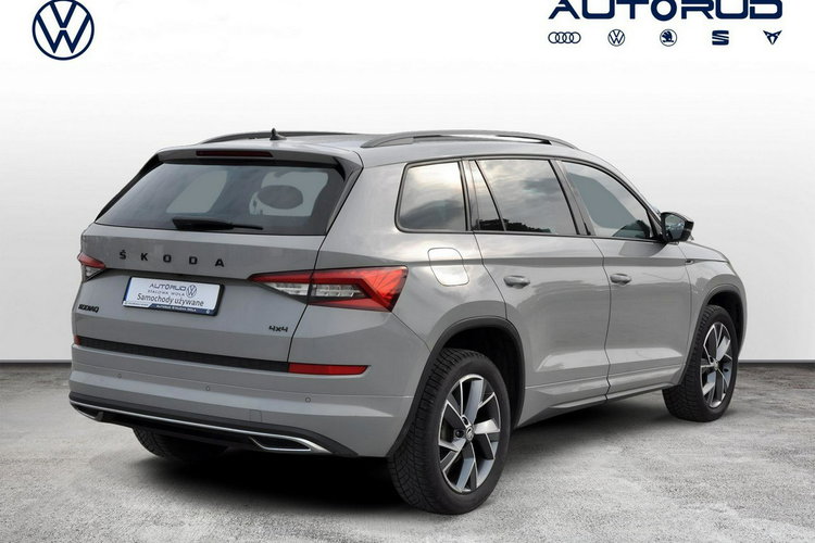 Skoda Kodiaq 2.0TDI 190KM 4X4 DSG Sportline Kamery360 El.Klapa Podgrz.Szyba Gwar.FV zdjęcie 7