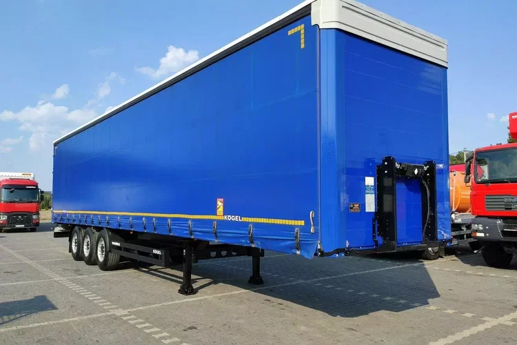 Kogel 3 Osie SAF Oś Podnoszona Standard Wysokość 2.76 2017r zdjęcie 1