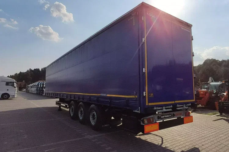 Kogel 3 Osie SAF Oś Podnoszona Standard Wysokość 2.76 2017r zdjęcie 26