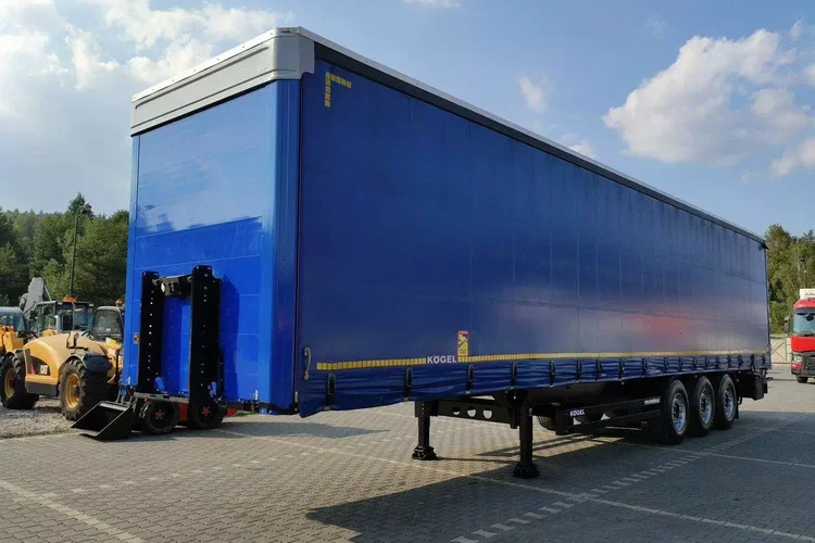 Kogel 3 Osie SAF Oś Podnoszona Standard Wysokość 2.76 2017r zdjęcie 3