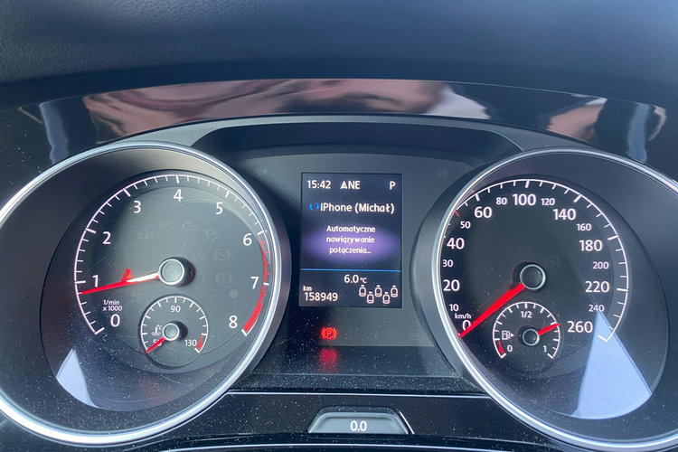 Volkswagen Touran 1.4tsi pasek nowy polski salon High line 1 wl full led navi kamera 7o zdjęcie 30