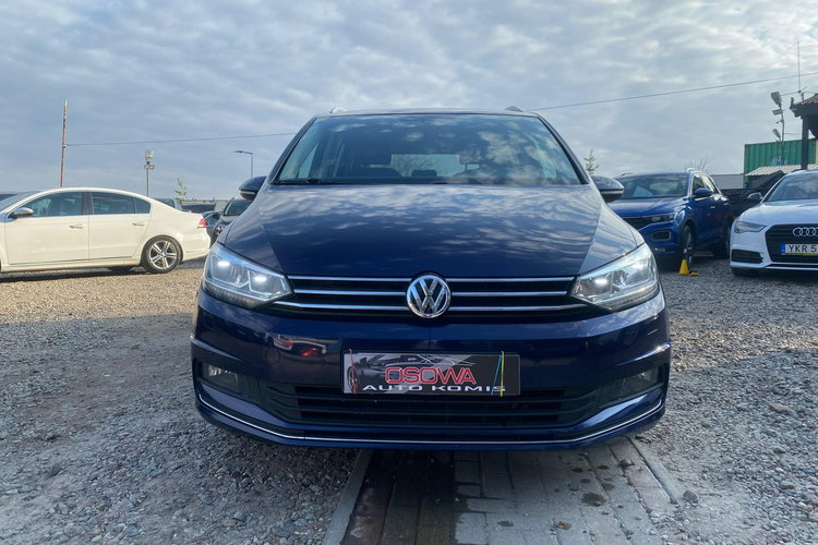Volkswagen Touran 1.4tsi pasek nowy polski salon High line 1 wl full led navi kamera 7o zdjęcie 9