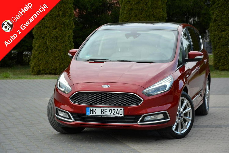 Ford S-Max Vignale Radar ACC Navi Full Led Skóry Panorama Wentylacja el.Kierowni zdjęcie 1