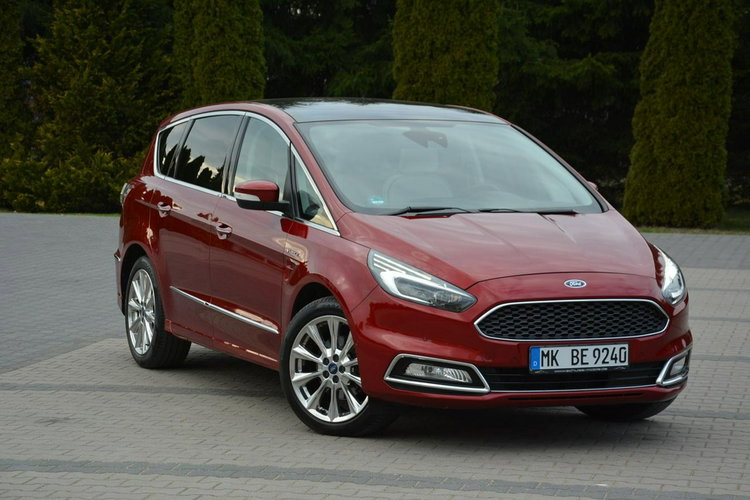 Ford S-Max Vignale Radar ACC Navi Full Led Skóry Panorama Wentylacja el.Kierowni zdjęcie 10