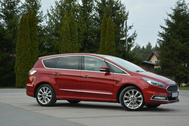Ford S-Max Vignale Radar ACC Navi Full Led Skóry Panorama Wentylacja el.Kierowni zdjęcie 12