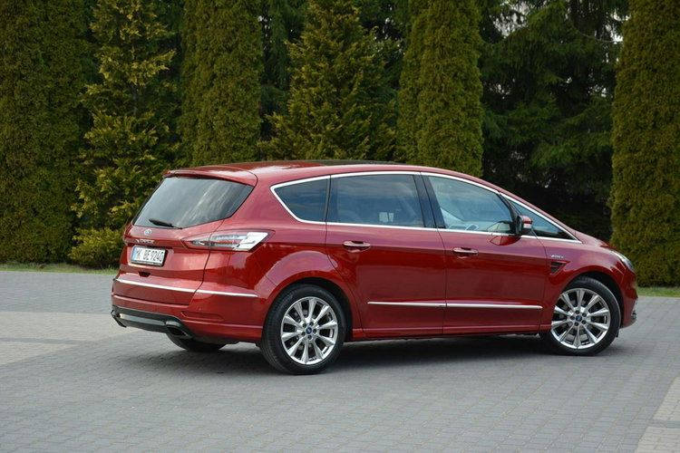 Ford S-Max Vignale Radar ACC Navi Full Led Skóry Panorama Wentylacja el.Kierowni zdjęcie 13