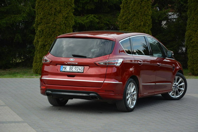 Ford S-Max Vignale Radar ACC Navi Full Led Skóry Panorama Wentylacja el.Kierowni zdjęcie 14