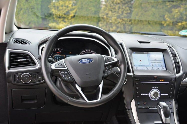 Ford S-Max Vignale Radar ACC Navi Full Led Skóry Panorama Wentylacja el.Kierowni zdjęcie 23
