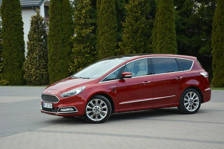 Ford S-Max Vignale Radar ACC Navi Full Led Skóry Panorama Wentylacja el.Kierowni zdjęcie 4