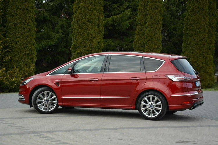 Ford S-Max Vignale Radar ACC Navi Full Led Skóry Panorama Wentylacja el.Kierowni zdjęcie 6