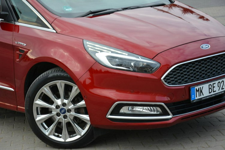 Ford S-Max Vignale Radar ACC Navi Full Led Skóry Panorama Wentylacja el.Kierowni zdjęcie 8