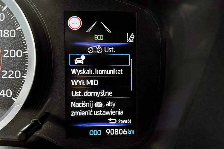 Toyota Corolla LED+NAVI+Kamera+ACC+2xKlimatronic GWARANCJA 1wł KRAJOWY Bezwypad. F23% 4x2 zdjęcie 26