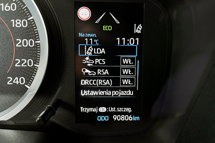 Toyota Corolla LED+NAVI+Kamera+ACC+2xKlimatronic GWARANCJA 1wł KRAJOWY Bezwypad. F23% 4x2 zdjęcie 30