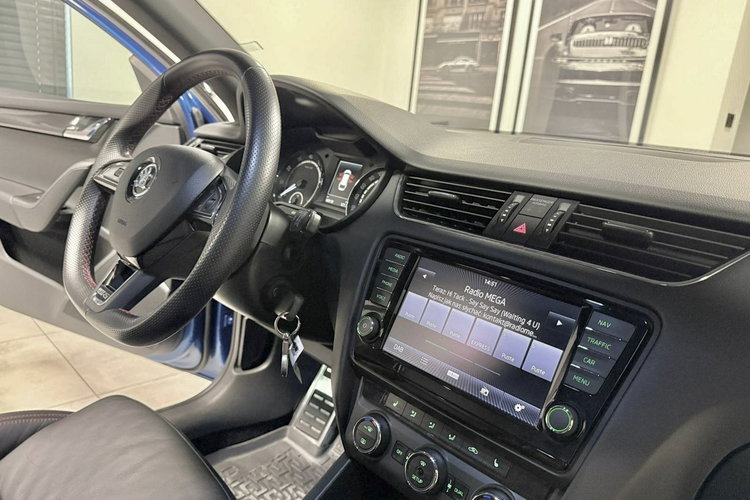 Skoda Octavia 2.0 TSI 220KM RS CHALLENGE RS Mode Black Pakiet Duża Navi CANTON zdjęcie 42