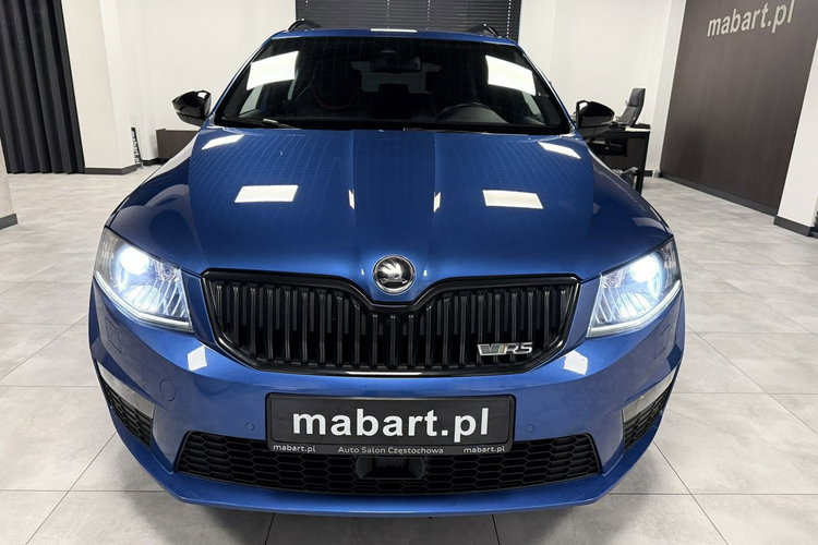 Skoda Octavia 2.0 TSI 220KM RS CHALLENGE RS Mode Black Pakiet Duża Navi CANTON zdjęcie 9