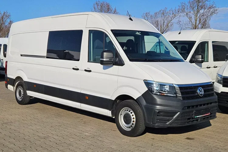 Volkswagen Crafter L4H2 109900zł NETTO Brygadówka 6 osób 2.0TDi/140KM zdjęcie 3