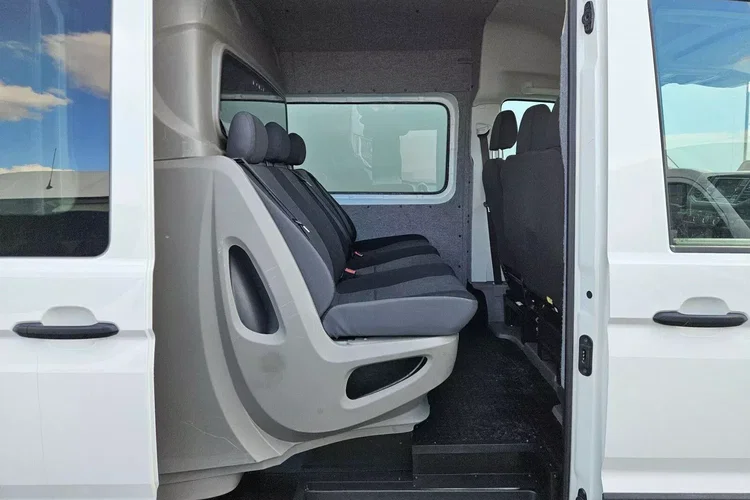 Volkswagen Crafter L4H2 109900zł NETTO Brygadówka 6 osób 2.0TDi/140KM zdjęcie 30