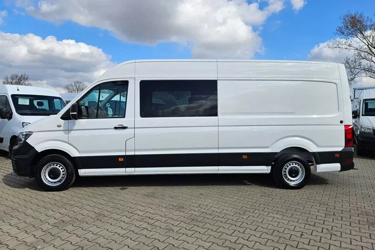 Volkswagen Crafter L4H2 94900zł NETTO Brygadówka 7 osób 2.0TDi/140KM zdjęcie 8