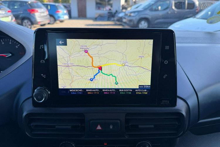 Peugeot RIFTER klima, navi, kamery, gwarancja zdjęcie 17