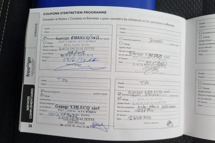 Fiat Tipo 1.4 T-jet 120km Led / Klimatronik / Kamera / Alu / Navi / 2x kpl. Kół zdjęcie 17