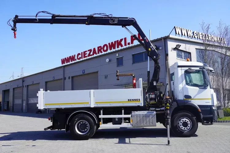 Mercedes Arocs 1830 / 90 tys. km / HIAB 111 B-2 HIDUO zdjęcie 5