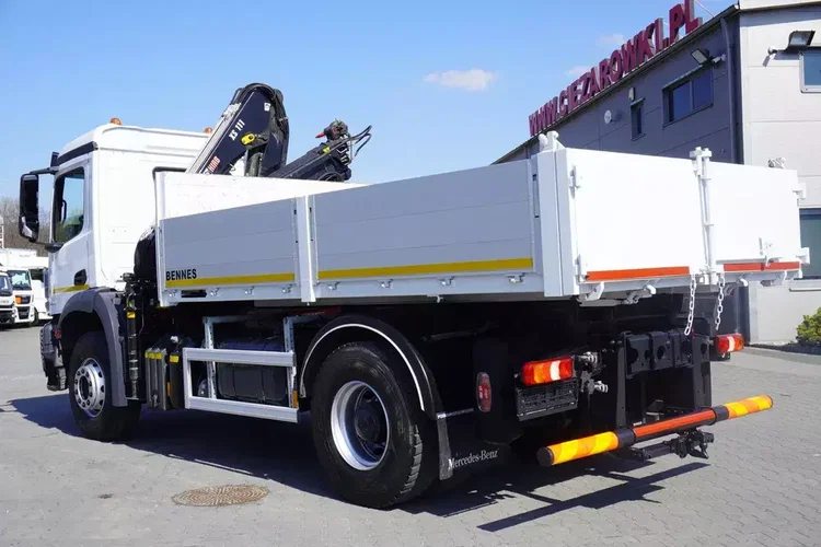 Mercedes Arocs 1830 / 90 tys. km / HIAB 111 B-2 HIDUO zdjęcie 8