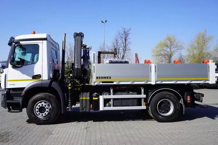 Mercedes Arocs 1830 / 90 tys. km / HIAB 111 B-2 HIDUO zdjęcie 9