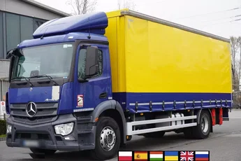 Mercedes Actros 1833 / Firanka 18 EPAL / 200 tys. km