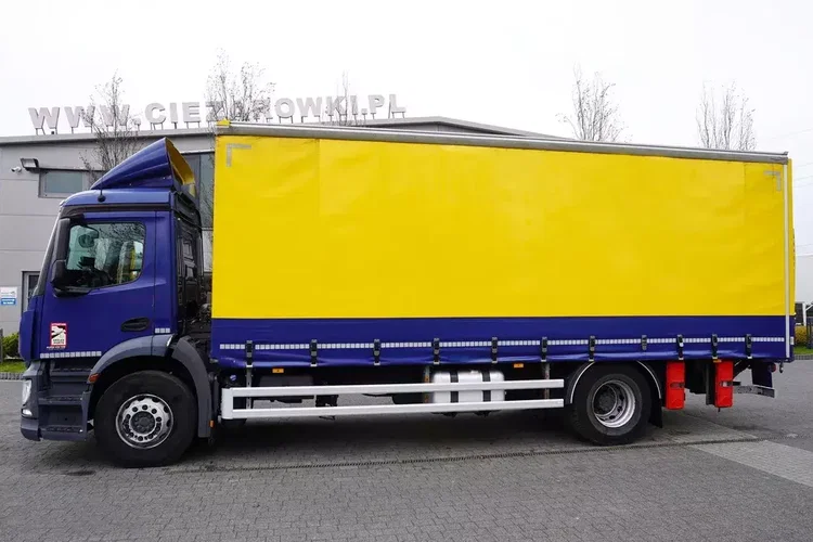 Mercedes Actros 1833 / Firanka 18 EPAL / 200 tys. km zdjęcie 2