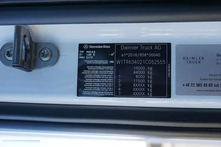 MERCEDES / ACTROS L / 1848 / EURO 6 / MP 5 / GIGA SPACE zdjęcie 12