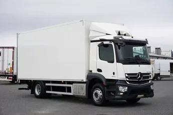 Mercedes ACTROS / 1830 / E 6 / MP 5 / KONTENER + WINDA / 16 PALET