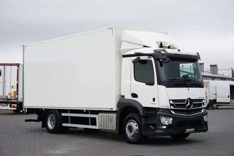 Mercedes ACTROS / 1830 / E 6 / MP 5 / KONTENER + WINDA / 16 PALET zdjęcie 1