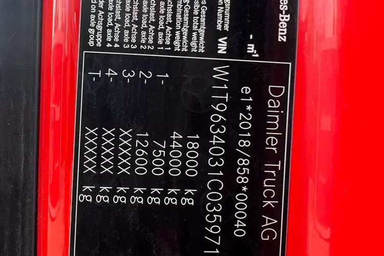 Mercedes ACTROS prokontraktowy zdjęcie 14