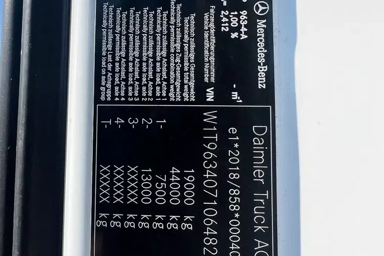 Mercedes ACTROS L prokontraktowy zdjęcie 14