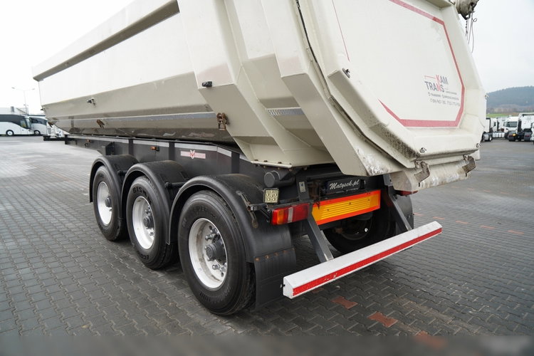 HEUSER WYWROTKA / 26 m3 / ALUMINIOWA / 4 500 KG / ALUFELGI / 2017 R zdjęcie 11