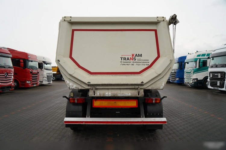 HEUSER WYWROTKA / 26 m3 / ALUMINIOWA / 4 500 KG / ALUFELGI / 2017 R zdjęcie 12